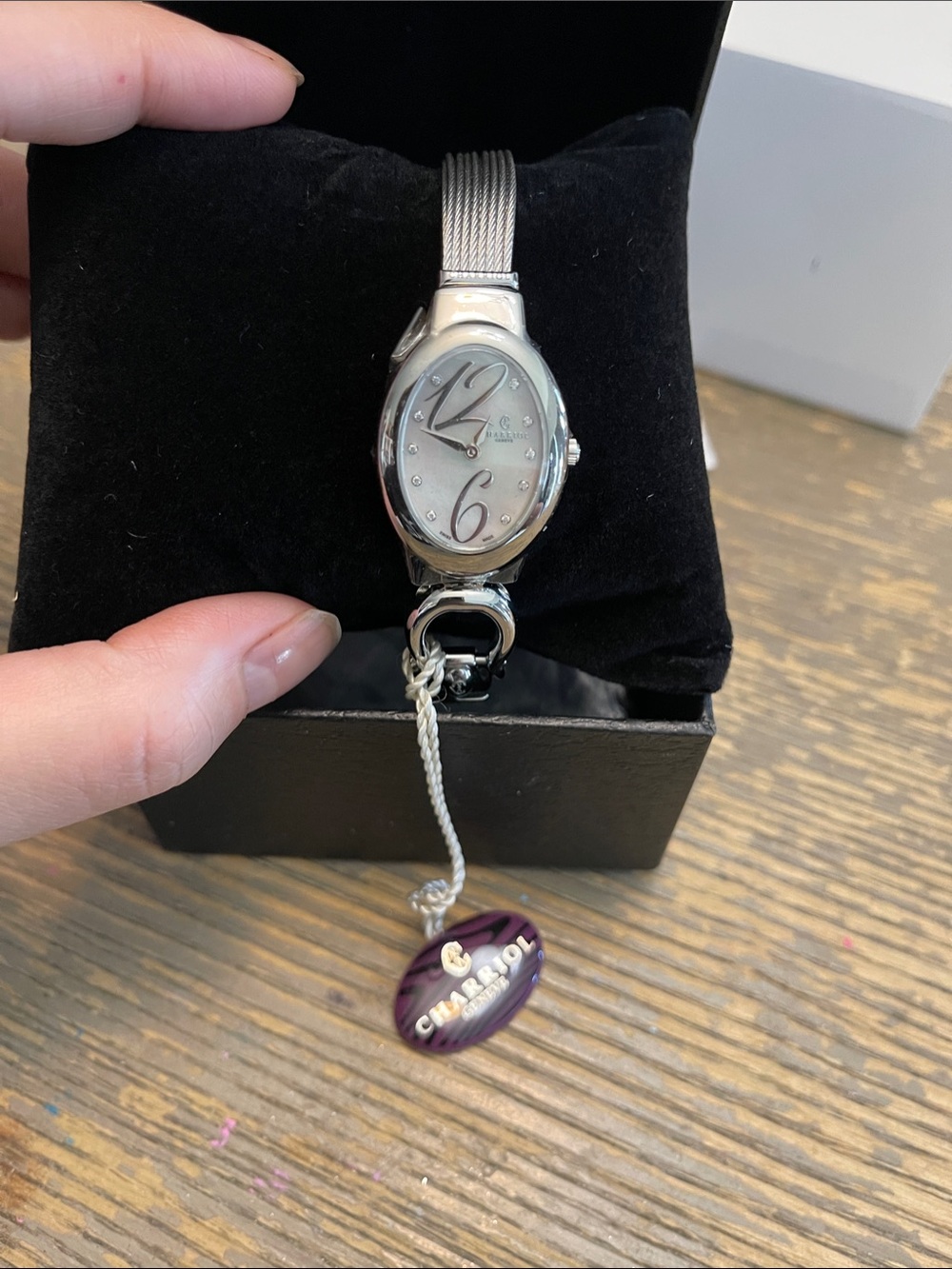 Charriol Silver Women's Cable Bracelet Watch